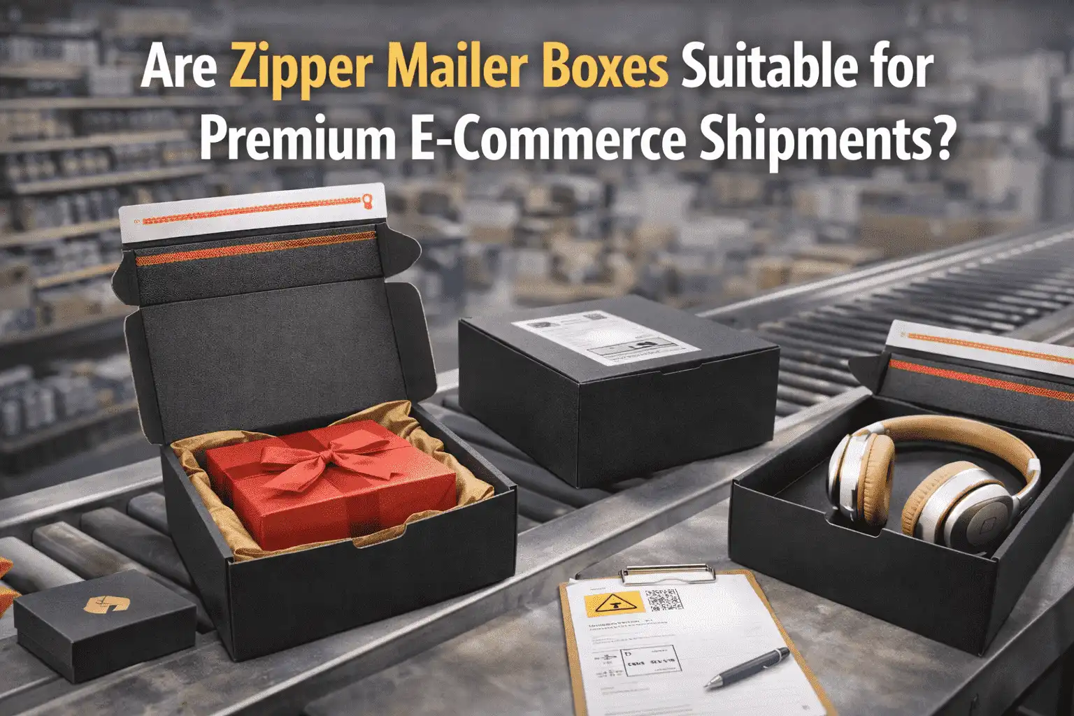 Are Zipper Mailer Boxes Suitable for Premium E-Commerce Shipments?